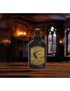 Bouteille de Sorcellerie Halloween 19 cm – Modèle Aléatoire (Poison, Venin ou Ailes de Chauve-Souris) 2