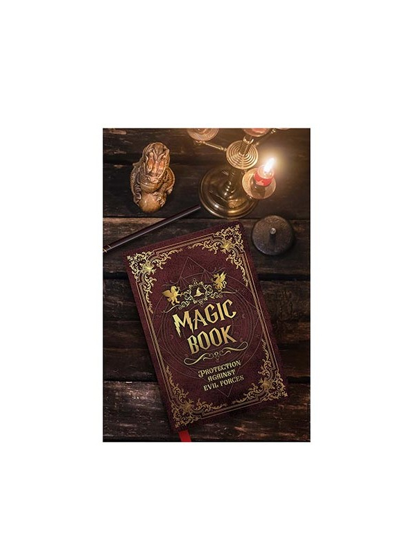 Livre de Magicien Halloween – Grimoire de Sortilèges 46 pages (22 x 15 cm)
