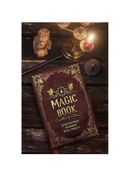 Livre de Magicien Halloween – Grimoire de Sortilèges 46 pages (22 x 15 cm)