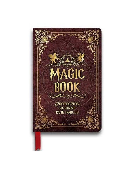 Livre de Magicien Halloween – Grimoire de Sortilèges 46 pages (22 x 15 cm)