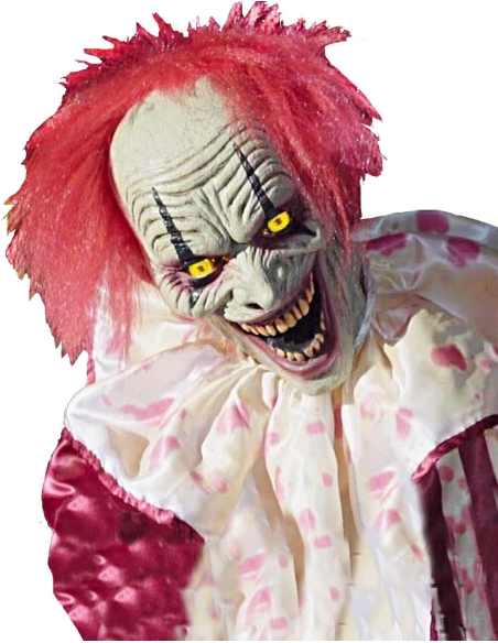Automate Clown géant effrayant pour Halloween - 2.15m