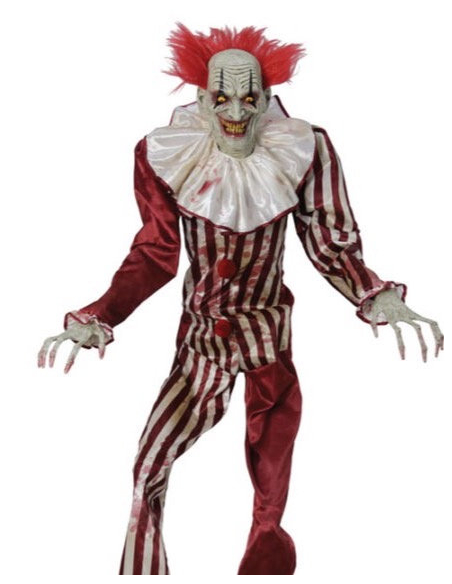 Automate Clown géant effrayant pour Halloween - 2.15m
