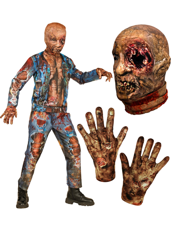 Fast Costume Zombie Enfant & Ado  – Le Déguisement Halloween Unique