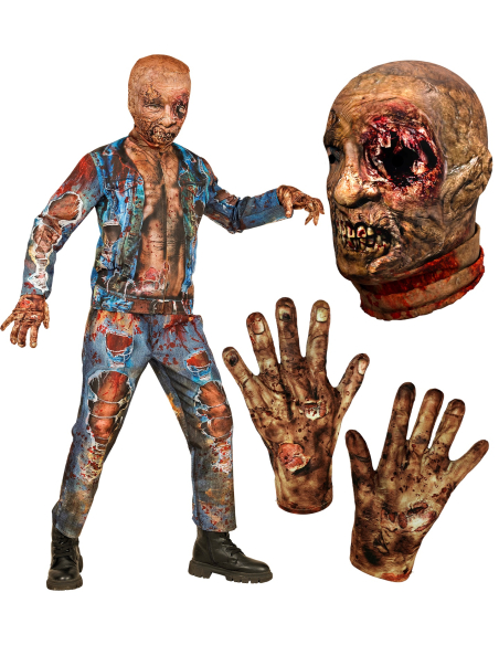 Fast Costume Zombie Enfant & Ado  – Le Déguisement Halloween Unique