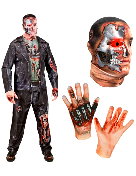 Fast Costume Cyborg  – L’humain amélioré qui fait frissonner (S à XXL)