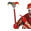 Canne Arlequin 90 cm – Accessoire Clown de l’Horreur