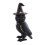 Hibou Noir du Sabbat – Décoration Halloween 31 cm