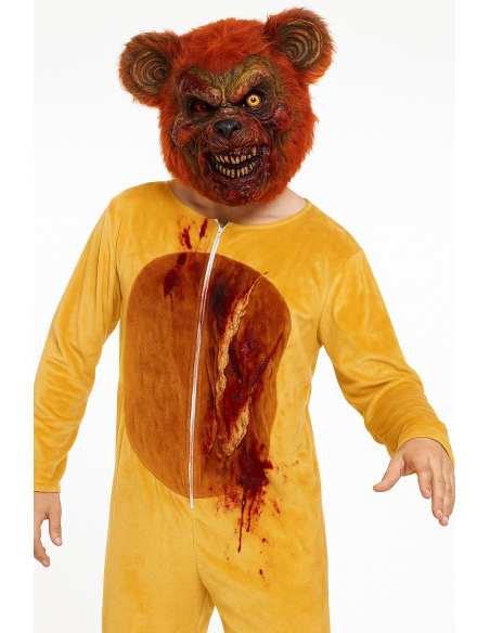 Déguisement Zombie Ours Peluche Adulte (combinaison, masque)