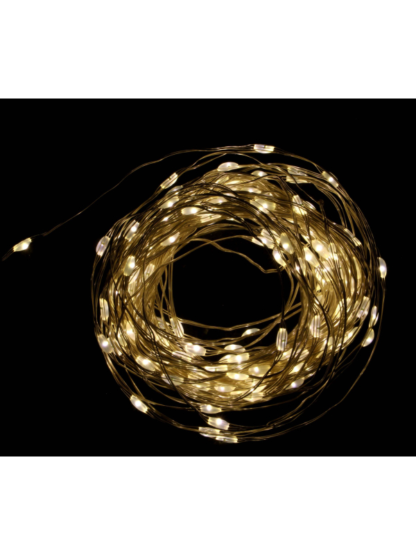 Guirlande Lumineuse de Noël 240 LED – Multifonctions Blanc Chaud Extérieur
