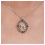 Collier réversible W/M Mercredi Addams – Bijou gothique officiel Wednesday™