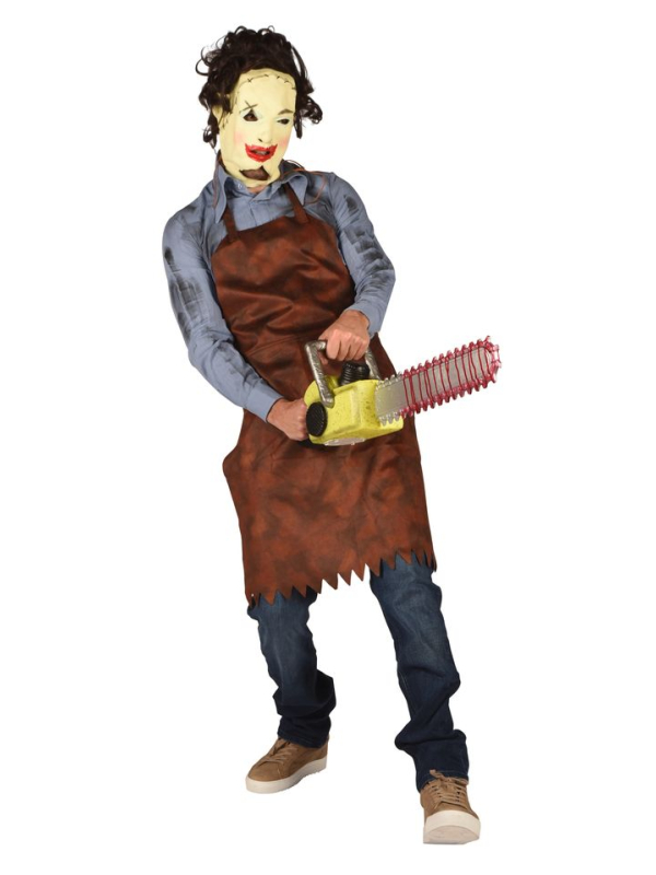 Tablier « Leatherface » – Accessoire Officiel du Tueur au Masque de Peau