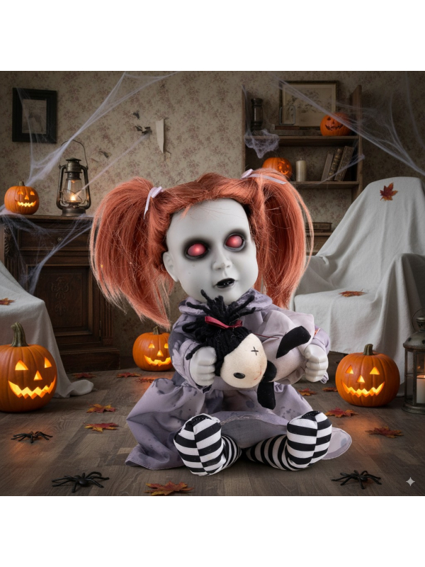Automate Halloween Fillette Fantôme 26 cm...