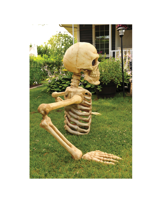 Squelette Géant Halloween Sortant de Terre : 1,2m de Frissons Garantis