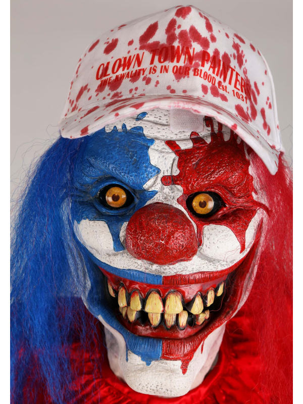 Automate Halloween Arty, le Clown 213 cm qui peint avec du sang