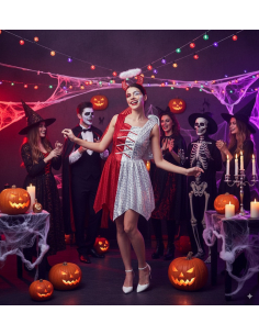 Déguisement Mi-Ange Mi-Démon Femme – Costume Original Halloween