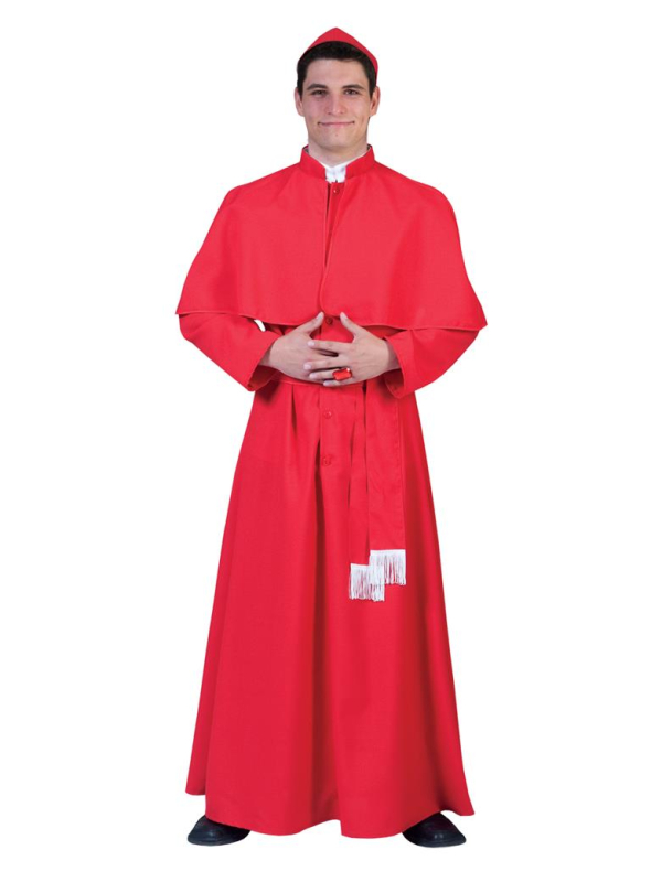 Déguisement de Cardinal – Soutane Rouge avec...
