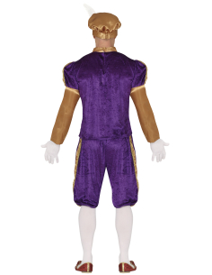 Déguisement Page Renaissance Homme – Costume Polyvalent pour Soirée Historique ou Garde Suisse 2