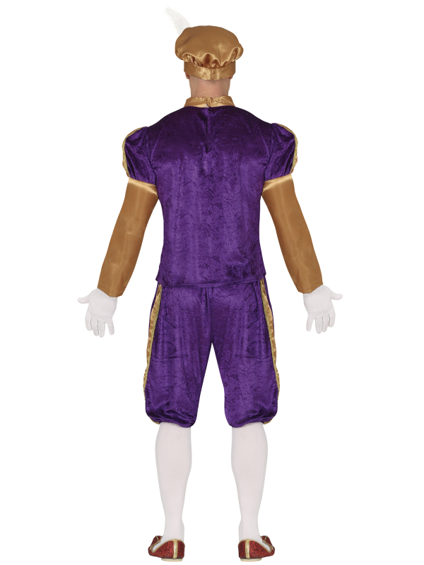 Déguisement Page Renaissance Homme – Costume Polyvalent pour Soirée Historique ou Garde Suisse