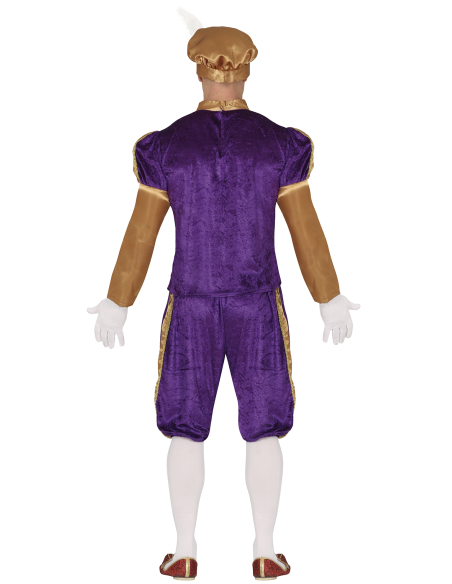 Déguisement Page Renaissance Homme – Costume Polyvalent pour Soirée Historique ou Garde Suisse