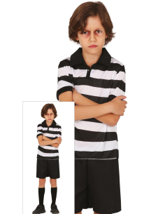 Déguisement garçon noir et blanc – Style Pugsley le frère...