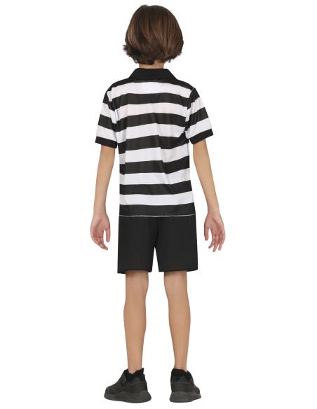 Déguisement garçon noir et blanc – Style Pugsley le frère de Mercredi