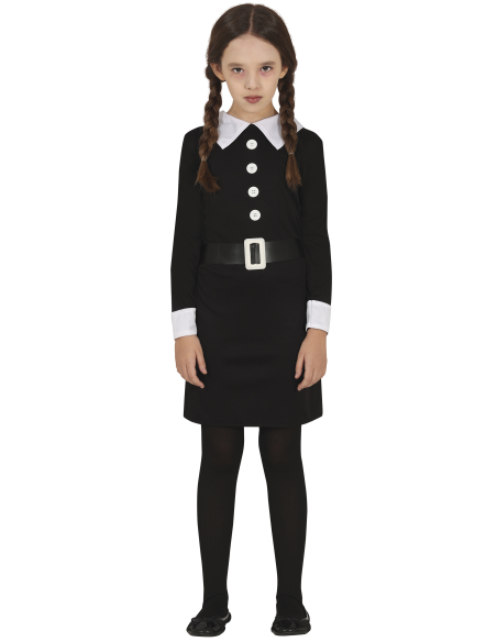 Déguisement Mercredi enfant – L’héroïne gothique culte