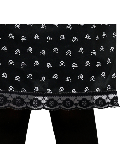 Déguisement robe noire enfant – Style gothique Mercredi