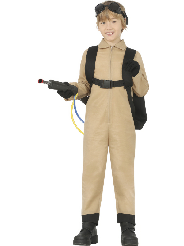 Déguisement enfant chasseur de fantômes – Combinaison + sac à dos