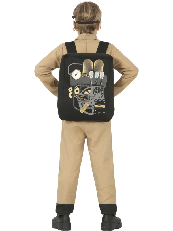 Déguisement enfant chasseur de fantômes – Combinaison + sac à dos