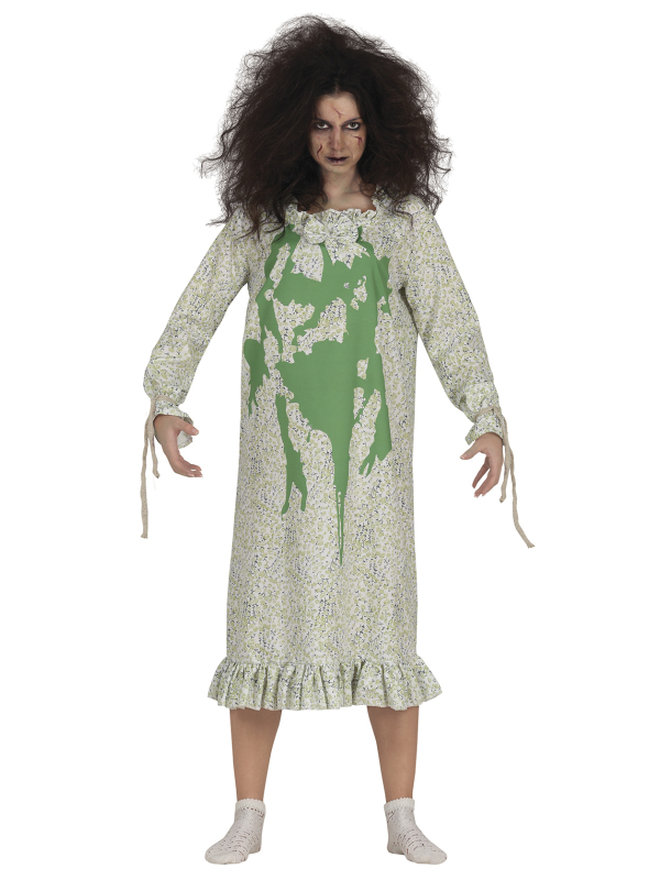 Déguisement fille possédée – Chemise de nuit “vomie” (inspiré L’Exorciste)