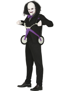 Déguisement Killer Tricycle (homme) – style Jigsaw/Billy 2