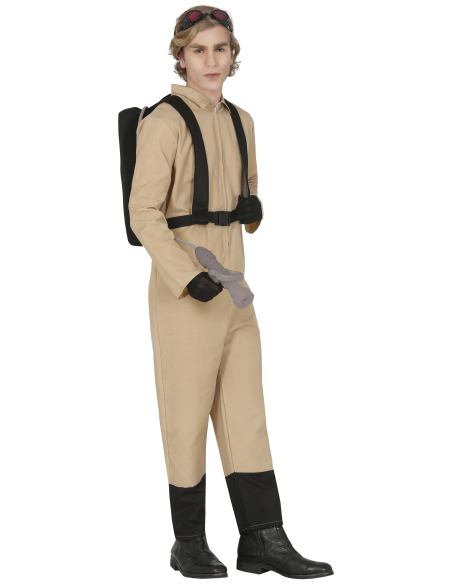 Déguisement chasseur de fantômes homme – Phantom Hunter (combinaison + sac à dos)