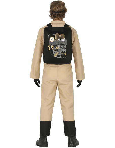 Déguisement chasseur de fantômes homme – Phantom Hunter (combinaison + sac à dos)