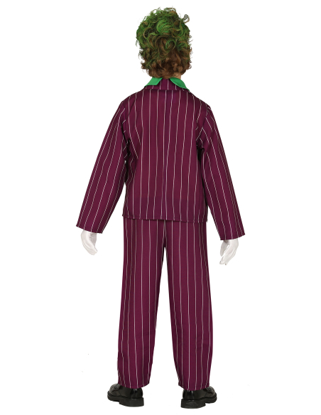 Déguisement Joker enfant violet rayé – Comme les grands, en version mini déjantée !