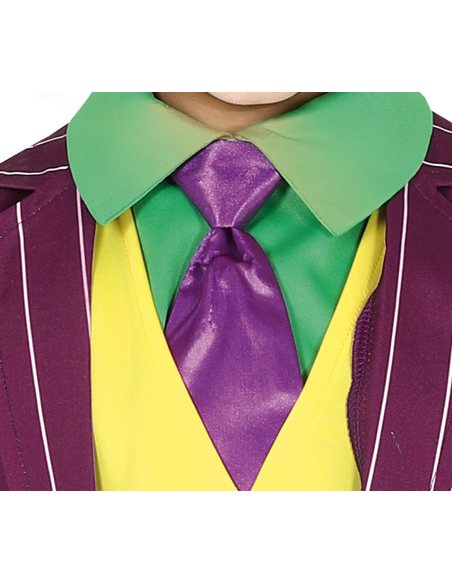 Déguisement Joker enfant violet rayé – Comme les grands, en version mini déjantée !