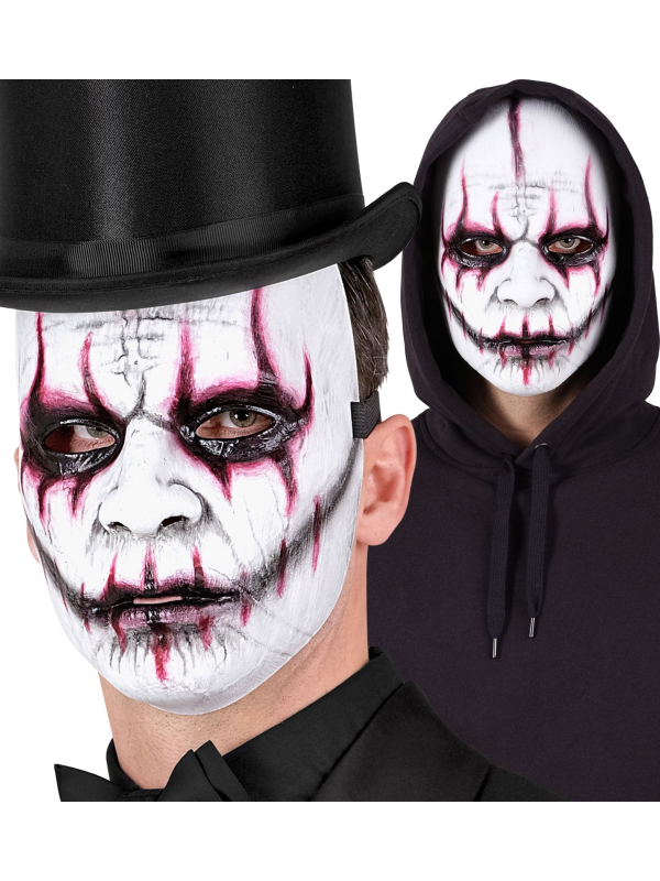 Masque Joker Maléfique – Accessoire Halloween Effrayant & Mixte