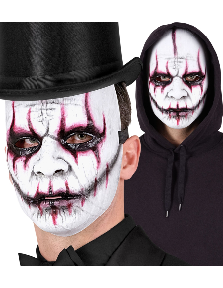 Masque Joker Maléfique – Accessoire Halloween Effrayant & Mixte
