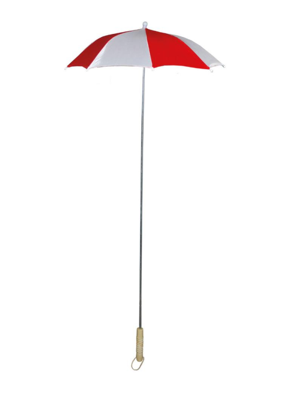 Parapluie de bande rouge & blanc – Version petit diamètre pour rigodon