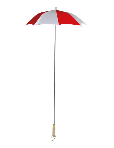 Parapluie de bande rouge & blanc – Version petit diamètre pour rigodon