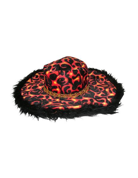 Chapeau peluche « Flammes » – L’accessoire qui fait rayonner votre Carnaval de Dunkerque