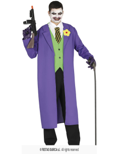 Déguisement de Joker pour ado 14-16 ans (168cm) 2