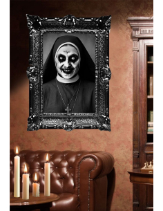 Autocollant Cadre La Nonne – Décoration Murale Halloween 2