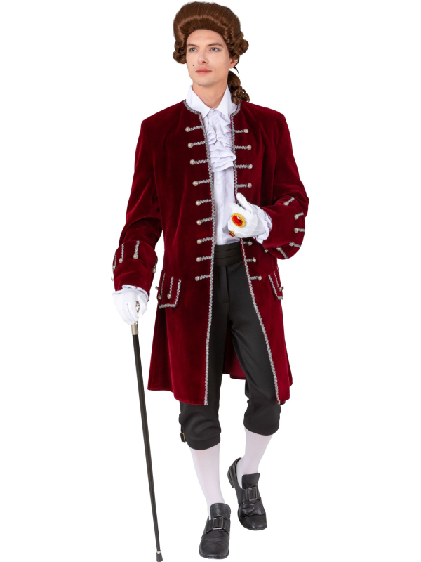 Perruque homme baroque & rococo – Style Marquis Louis XVI