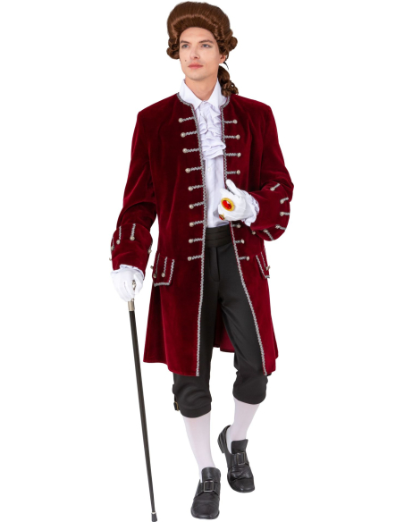 Perruque homme baroque & rococo – Style Marquis Louis XVI