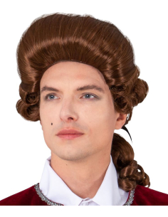 Perruque homme baroque & rococo – Style Marquis Louis XVI