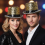 Chapeau haut de forme doré paillettes & strass – Fever® Deluxe (mixte, taille unique)