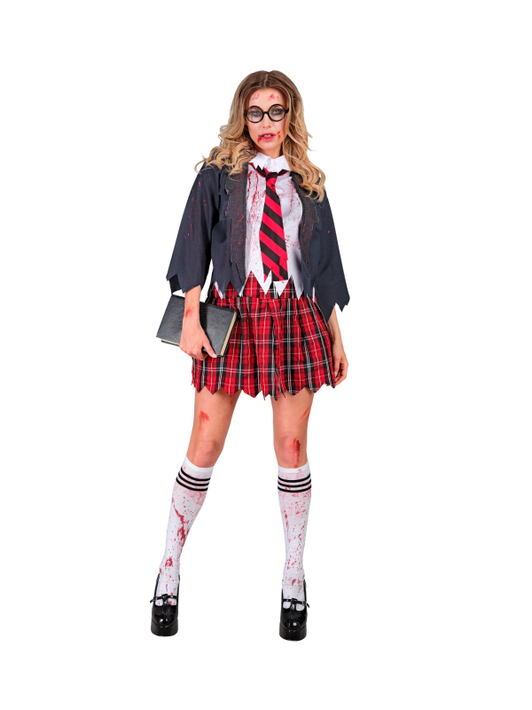 Déguisement Écolière Zombie Femme – Uniforme Horreur XS à XL