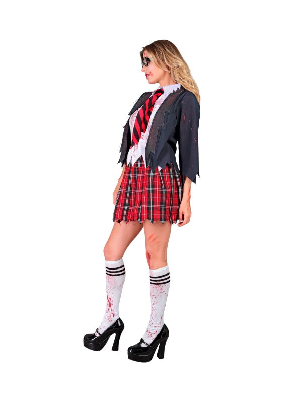Déguisement Écolière Zombie Femme – Uniforme Horreur XS à XL