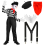 Déguisement de Mime Garçon – Costume Complet avec Accessoires (4 à 13 ans)