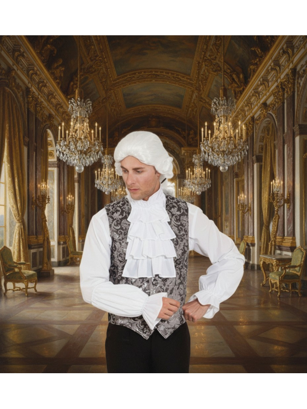 Manchettes à Volants – Accessoire Baroque pour Chemise de Marquis